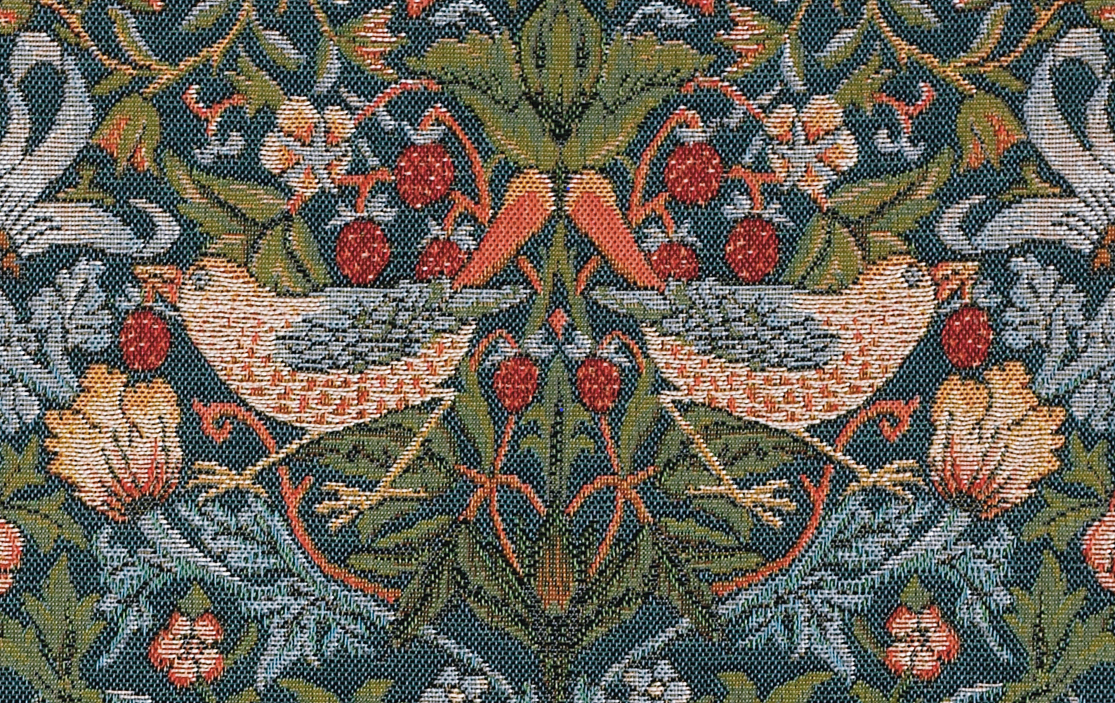 Tapeçaria ladrão de morangos, W. Morris | Tamanho: 75 × 100 cm