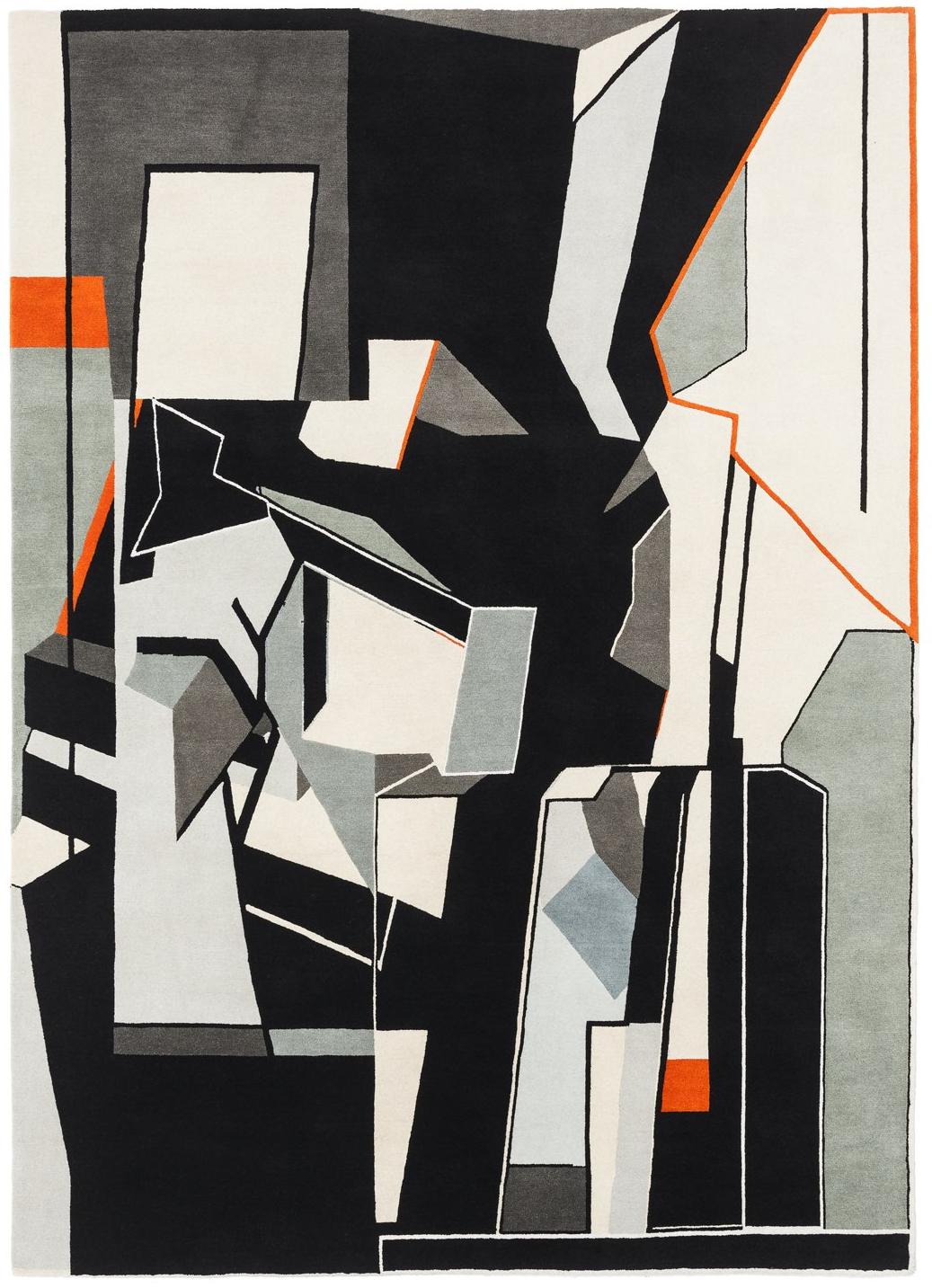 Tapete Nociòn Transversal A Tecido à Mão