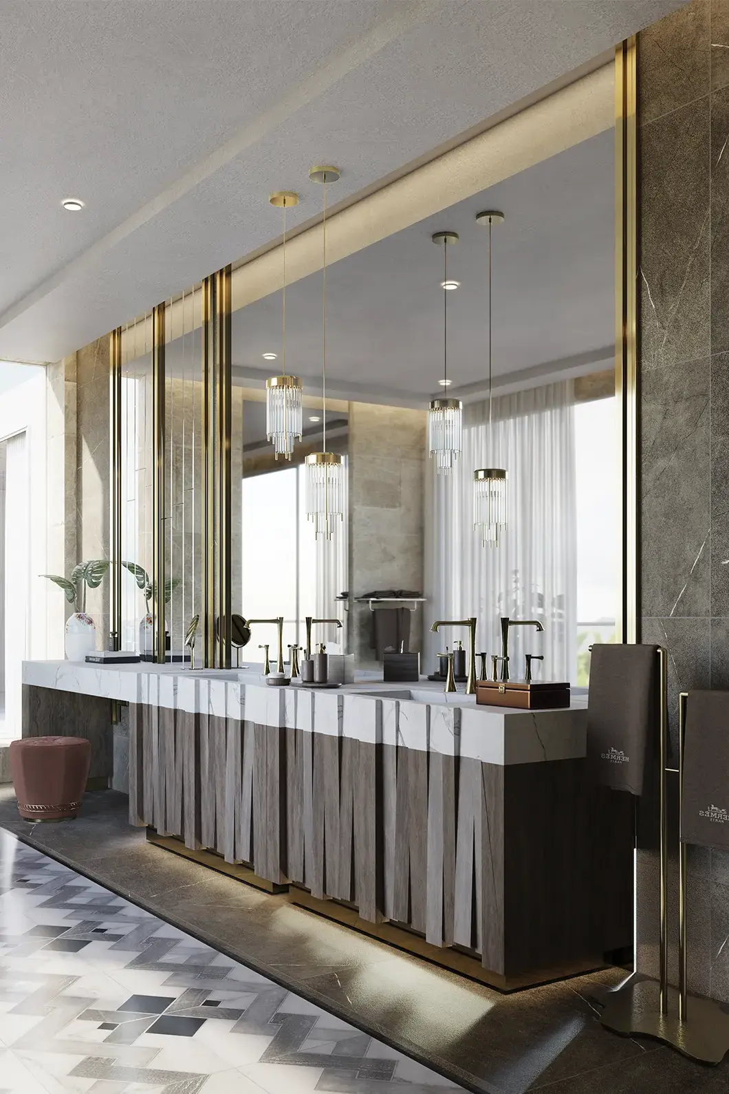 Candeeiro suspenso pequeno Beacon - 2