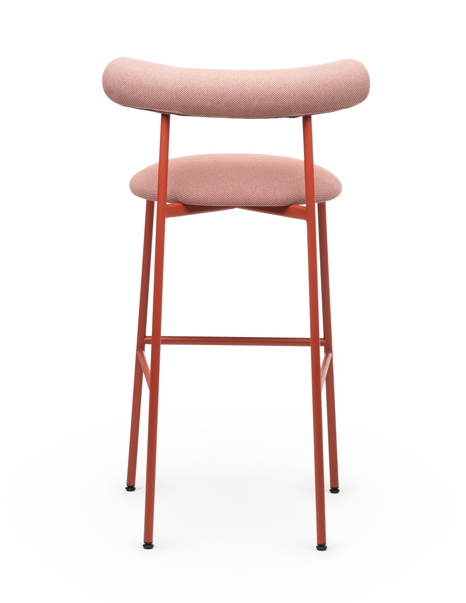 Banco de Bar Pampa SG-80 Rosa