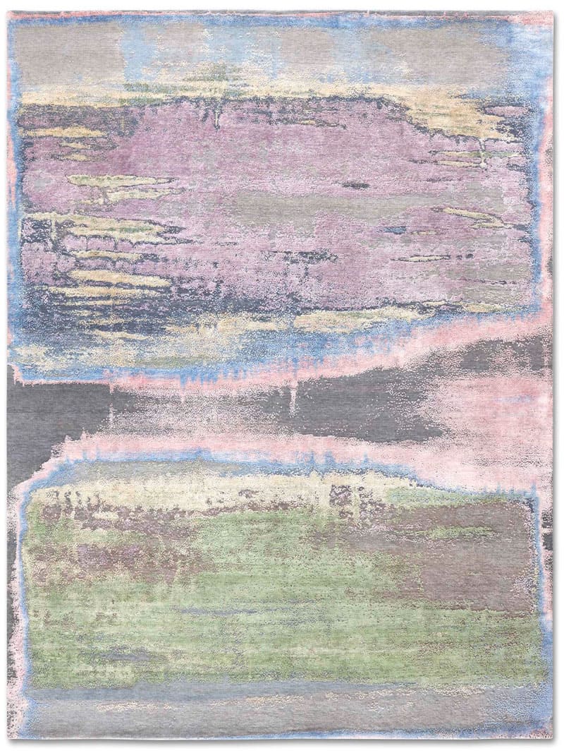 Tapete Multicolor Feito à Mão Luxury