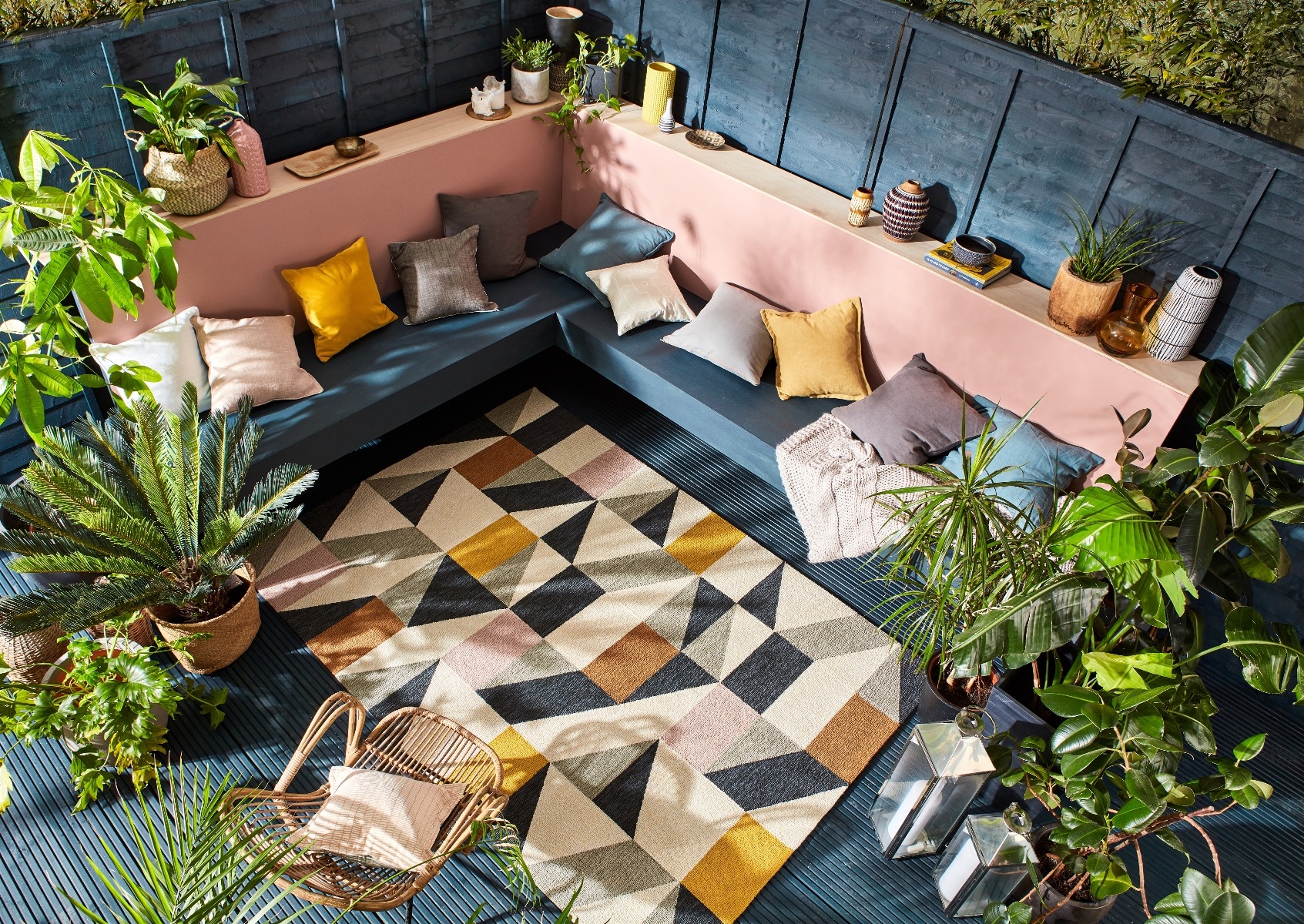 Tapete Nuevo-Blush Exterior | Tamanho: 200 × 280 cm
