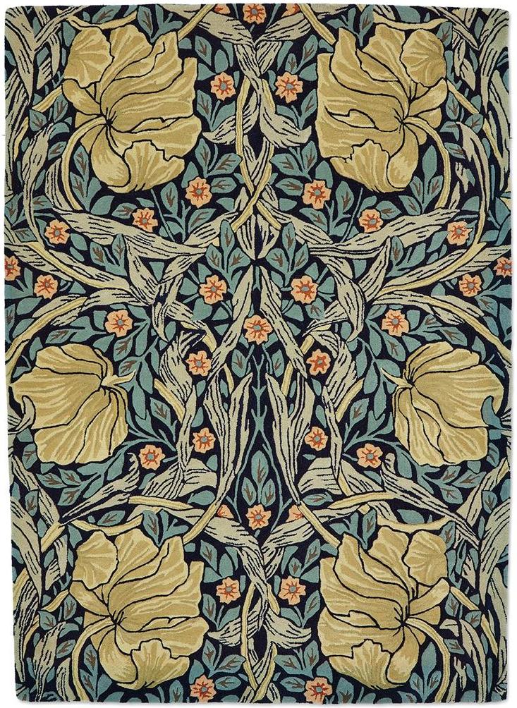 Tapete Lã Pimpernel Anil | Tamanho: 140 × 200 cm