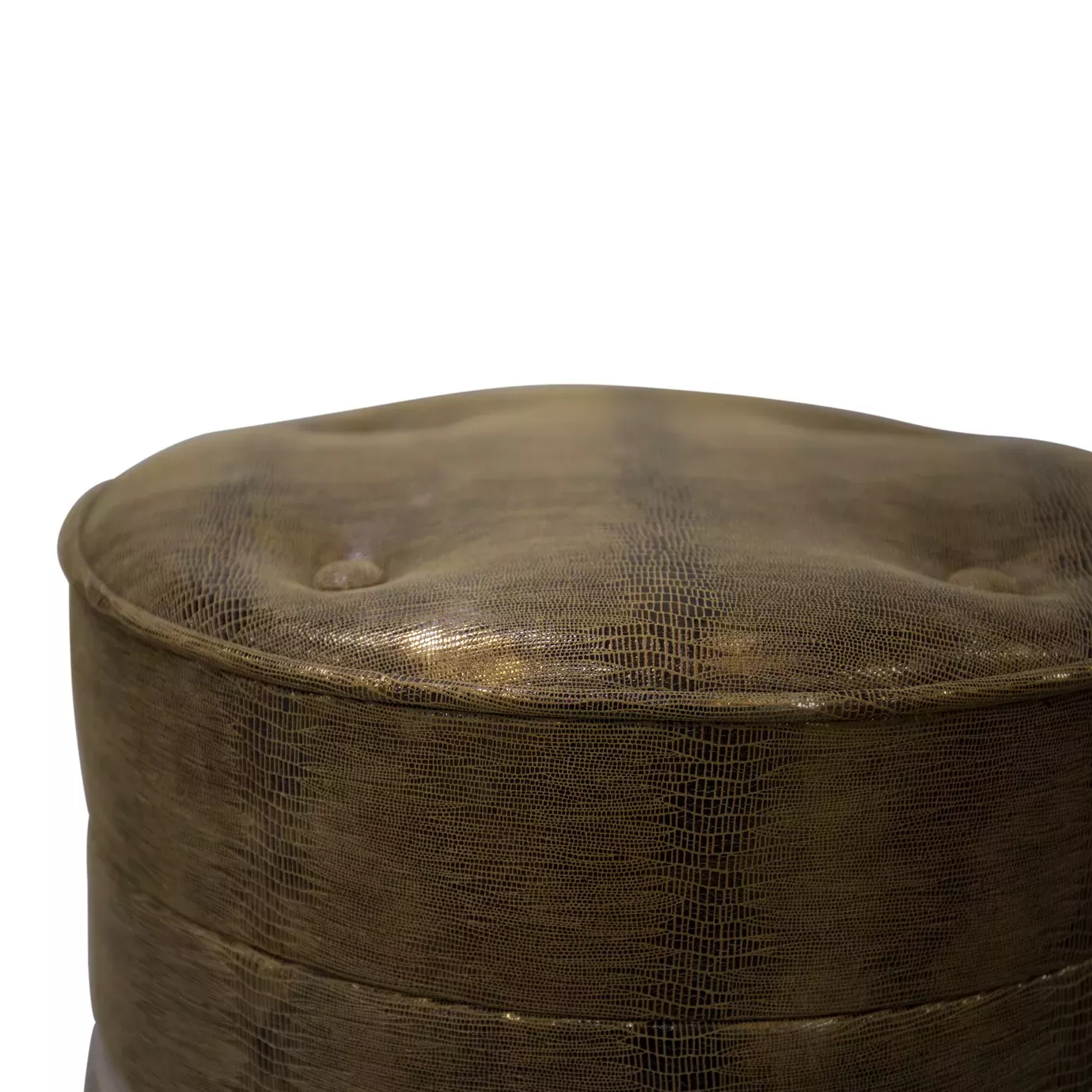 Banquinho couro Sophia