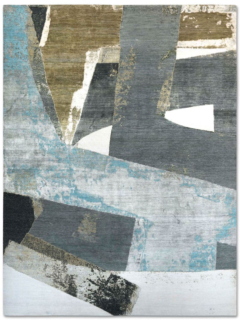 Tapete Green Rust Tecido à Mão