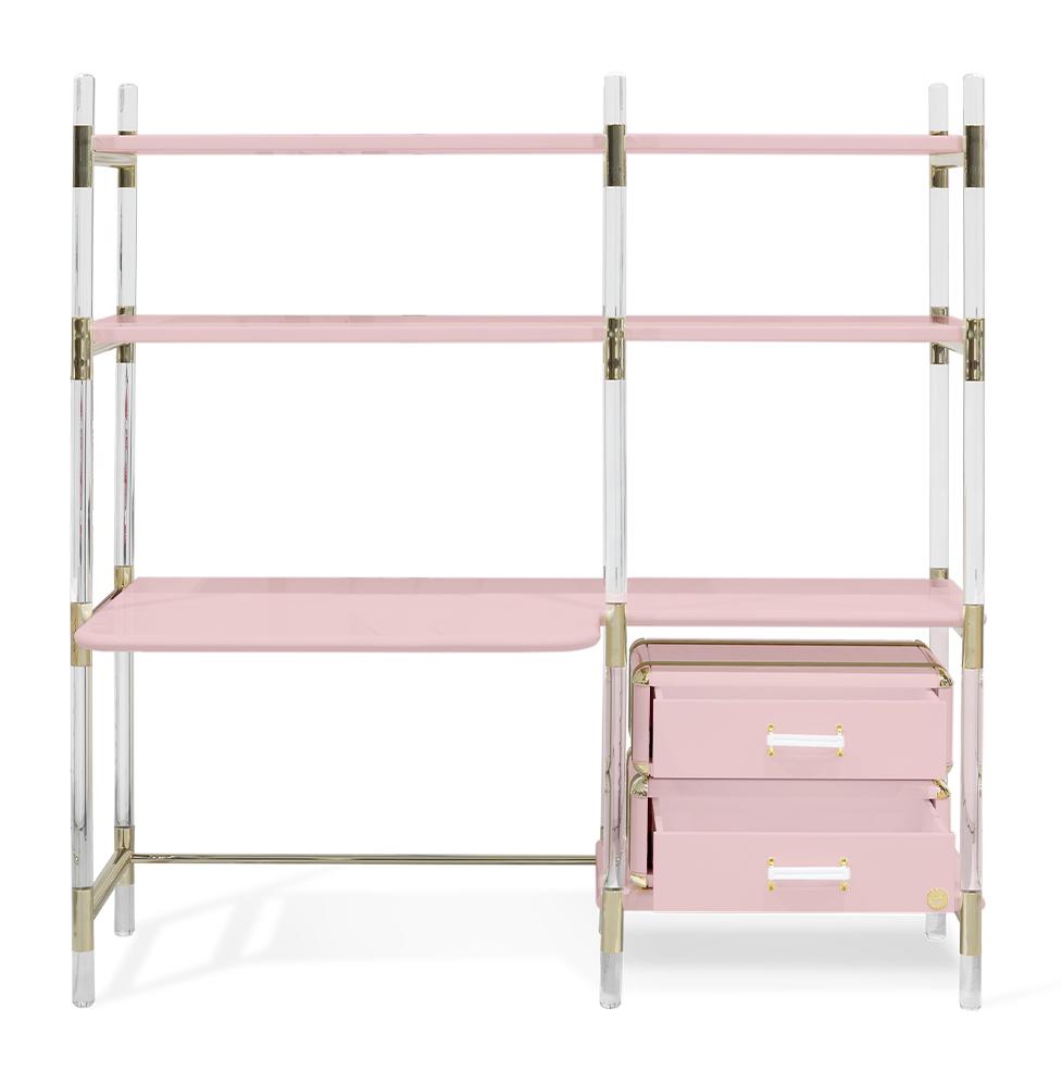 Biblioteca Jigsaw Puzzle rosa