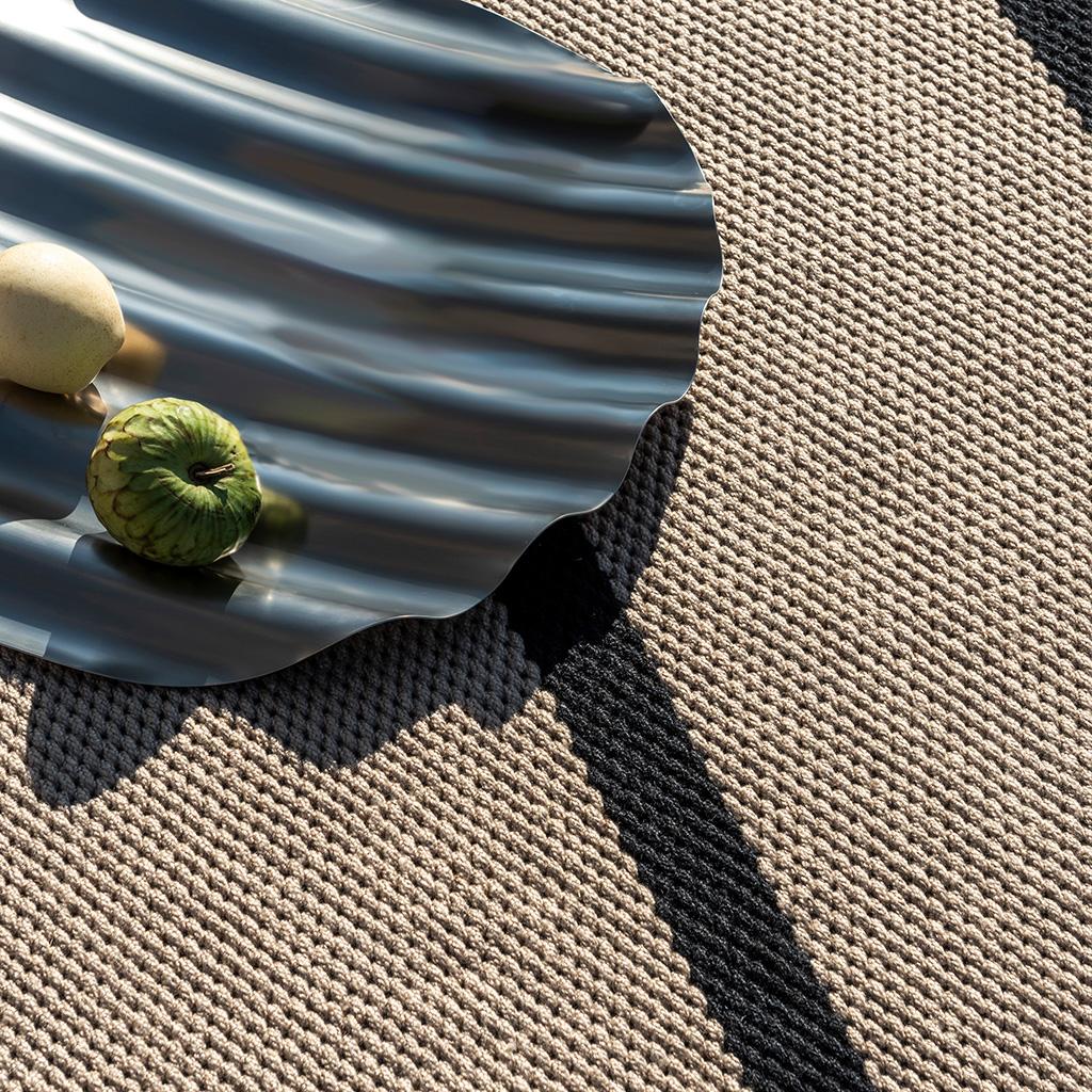 Tapete Exterior Deck Preto Carvão | Tamanho: 140 × 200 cm