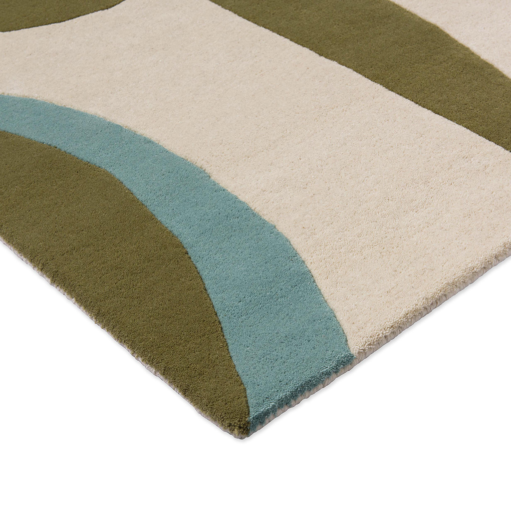 Tapete Torillo Esmeralda/Azul | Tamanho: 250 × 350 cm