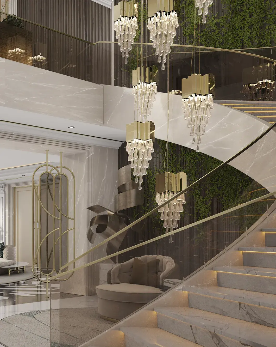 Candeeiro suspenso prestígio