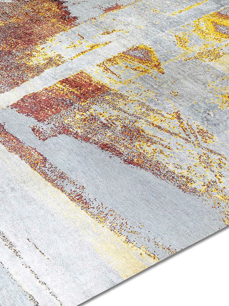 Tapete Pastel Rain Tecido à Mão | Tamanho: 250 × 300 cm