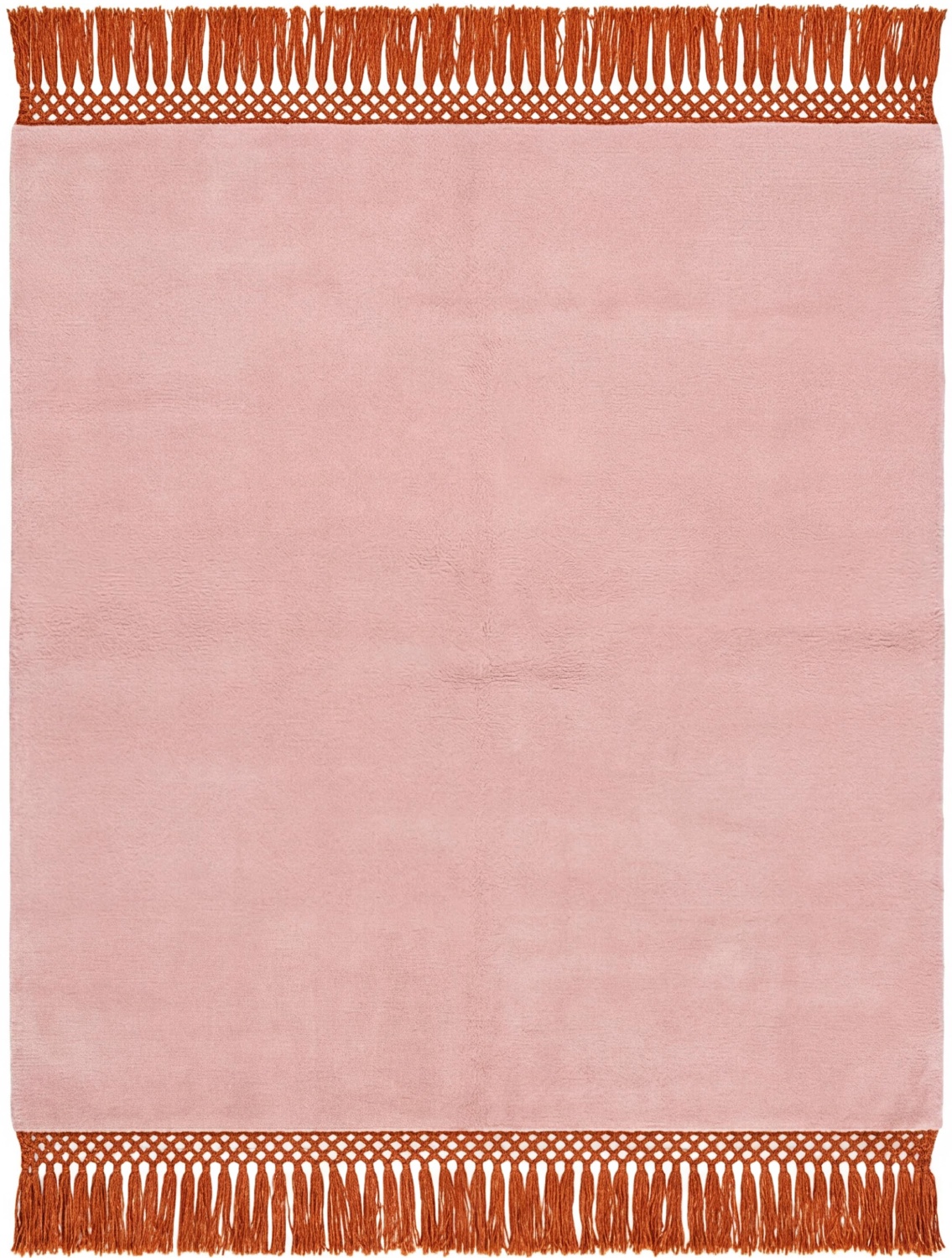 Tapete Minimal Fringe Blush