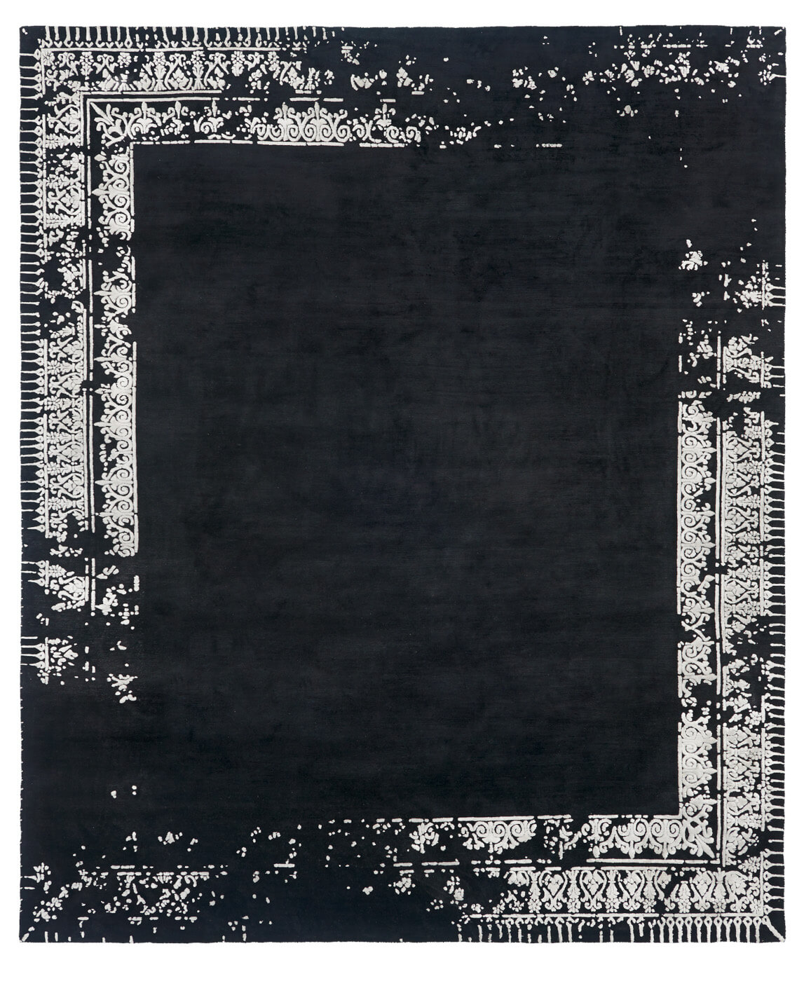 Tapete Ferrara Special Border Preto | Tamanho: 350 × 450 cm