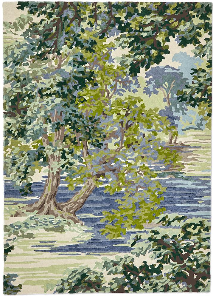 Tapete Ancient Canopy Verde Floresta | Tamanho: 170 × 240 cm