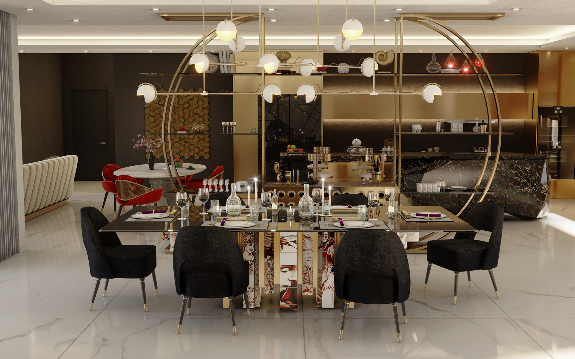 Candeeiro suspenso parisiense - 2