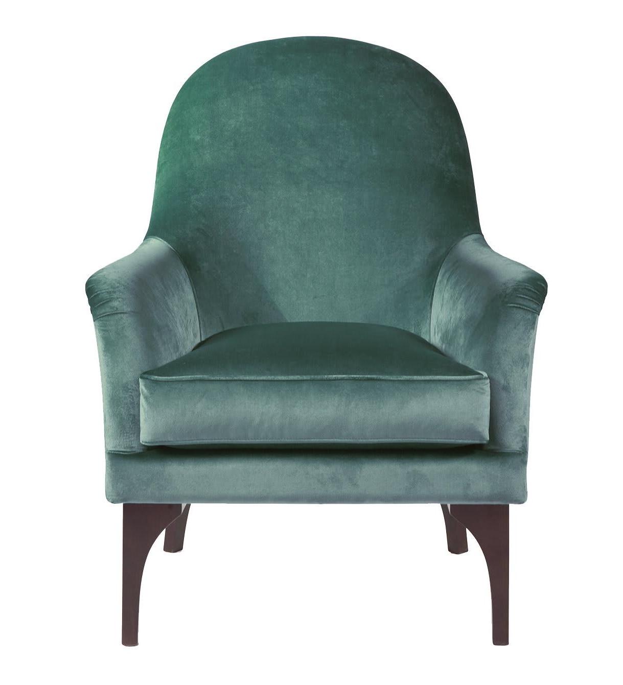Poltrona Colette Verde-Azulado