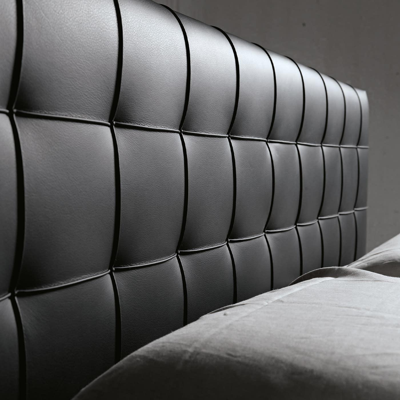 Cama Italiana Sig.re Cinzenta | Cor: Pelle Pandora 637