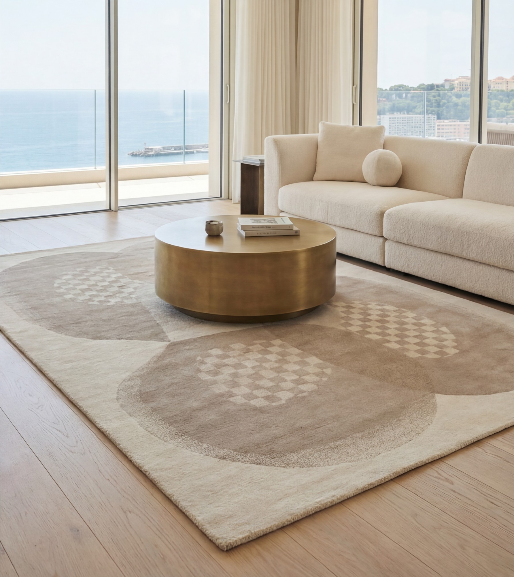 Tapete Soft Orbits Taupe