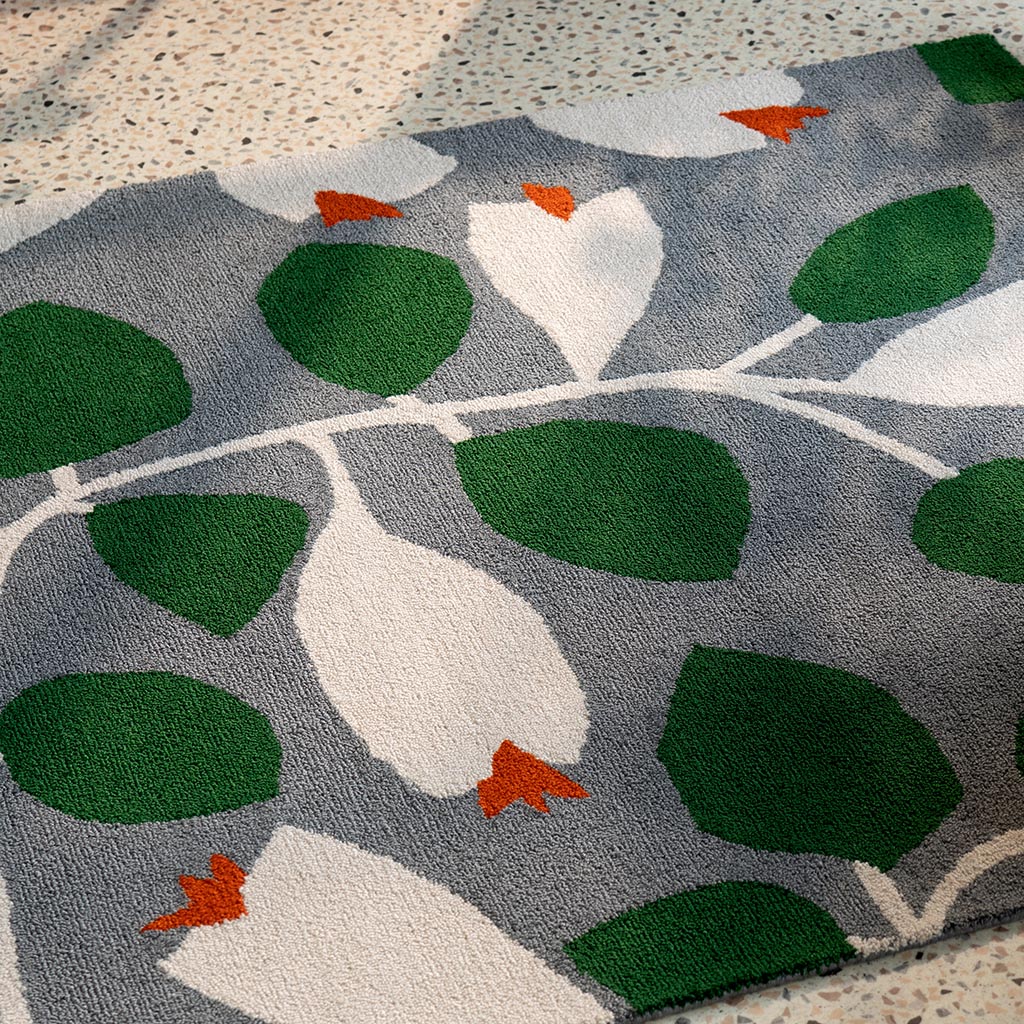 Tapete Exterior Rosehip Azul | Tamanho: 200 × 280 cm