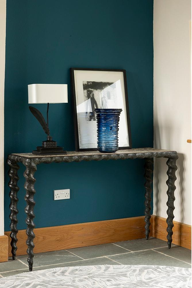 Mesa Consola Karinta White Oyster