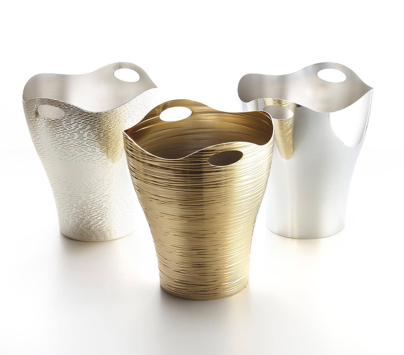 Cesto Decorativo Milady em Ouro 24K