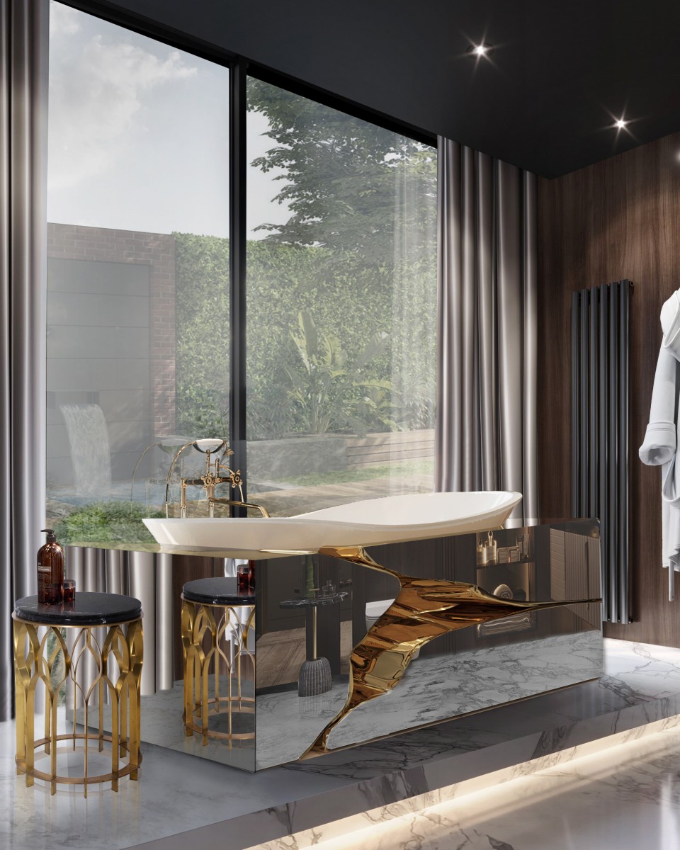 Banheira design fraturado - 3