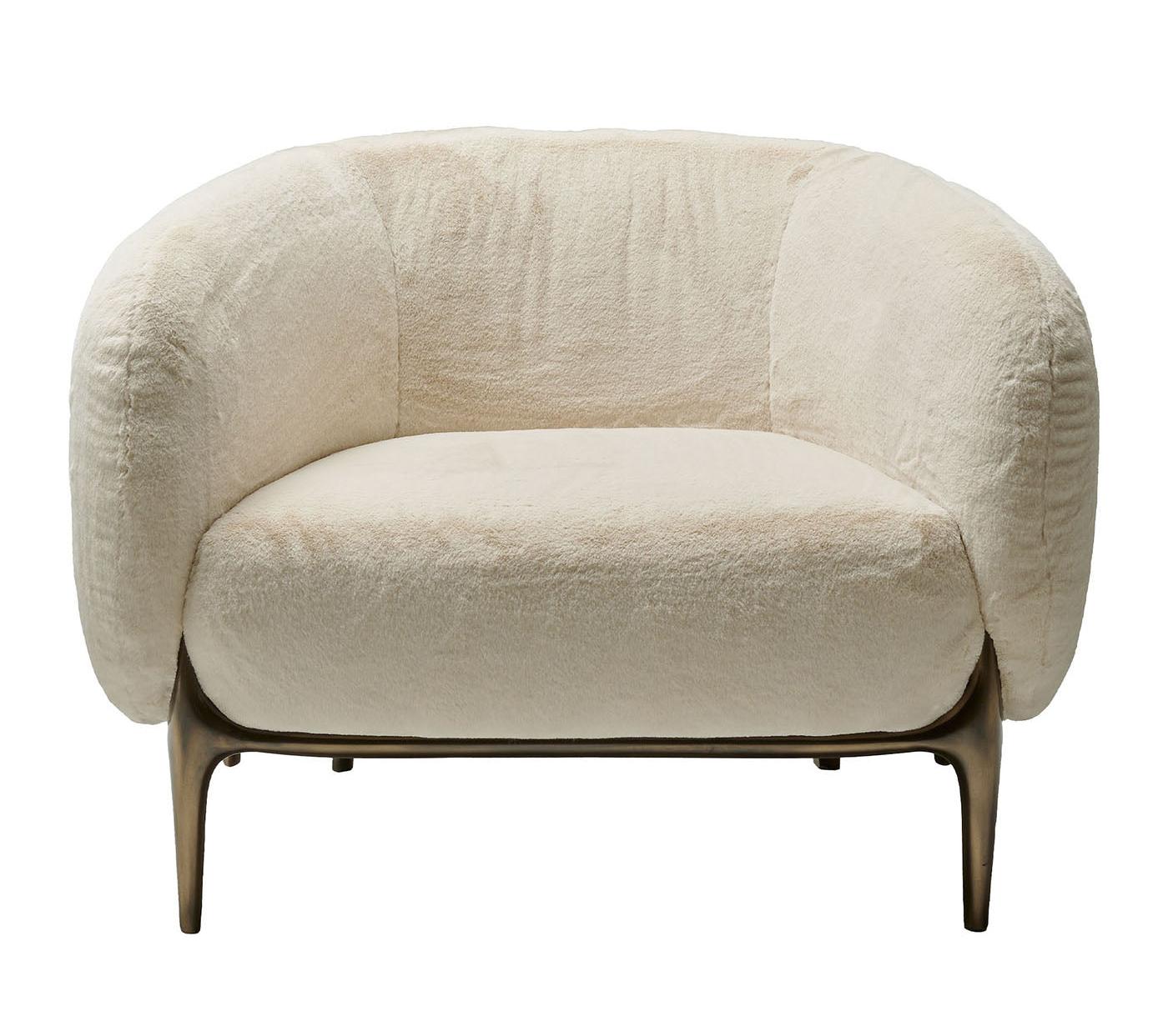 Poltrona Decor Blanca Marfim