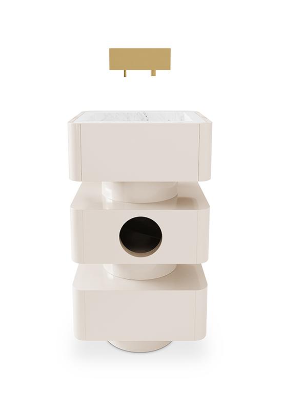 Lavatório de coluna Zen