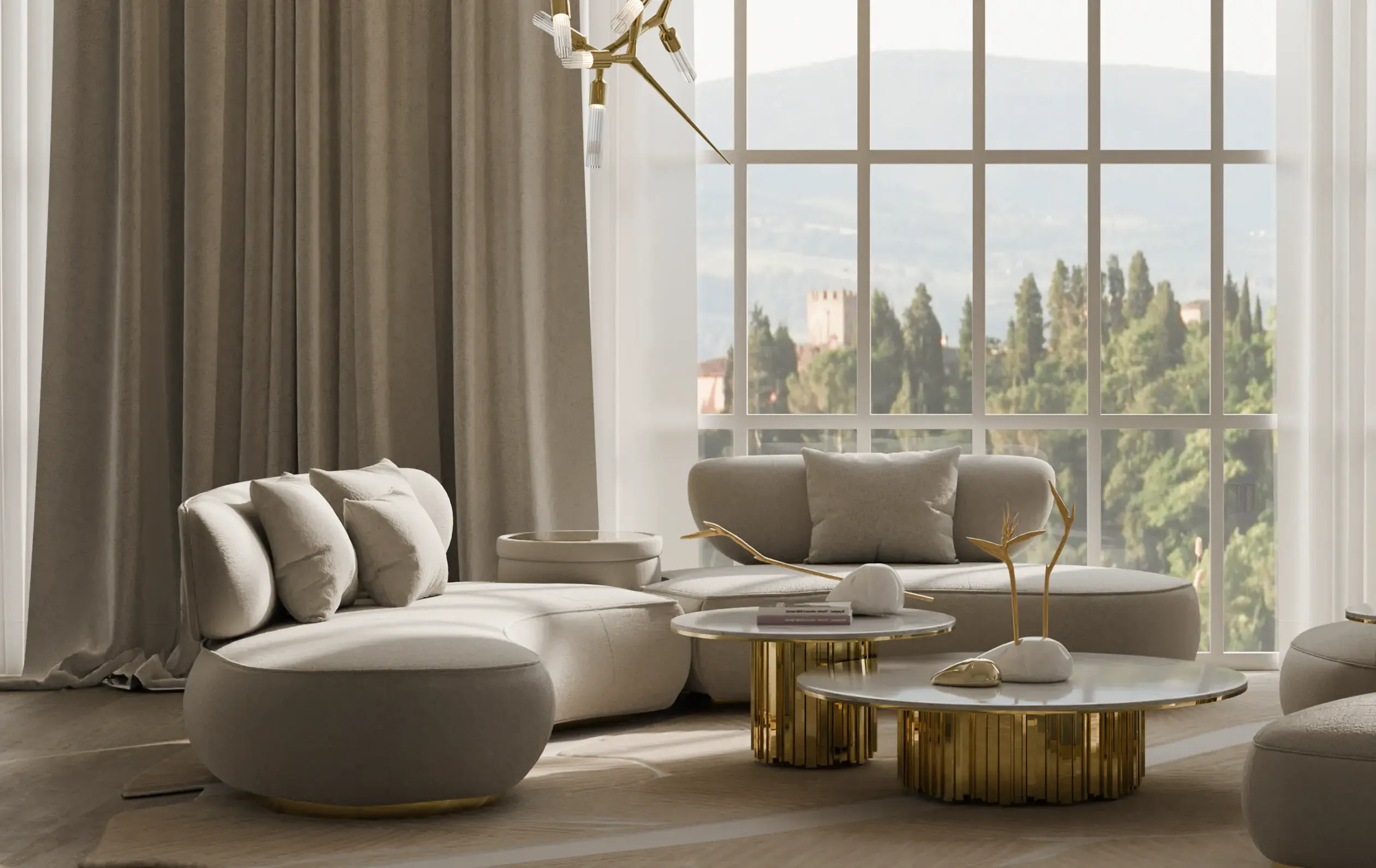 Sofá Redondo Lattice - 2