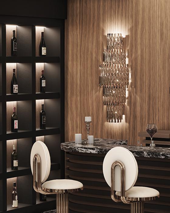 Banco bar redondo Keira - 1