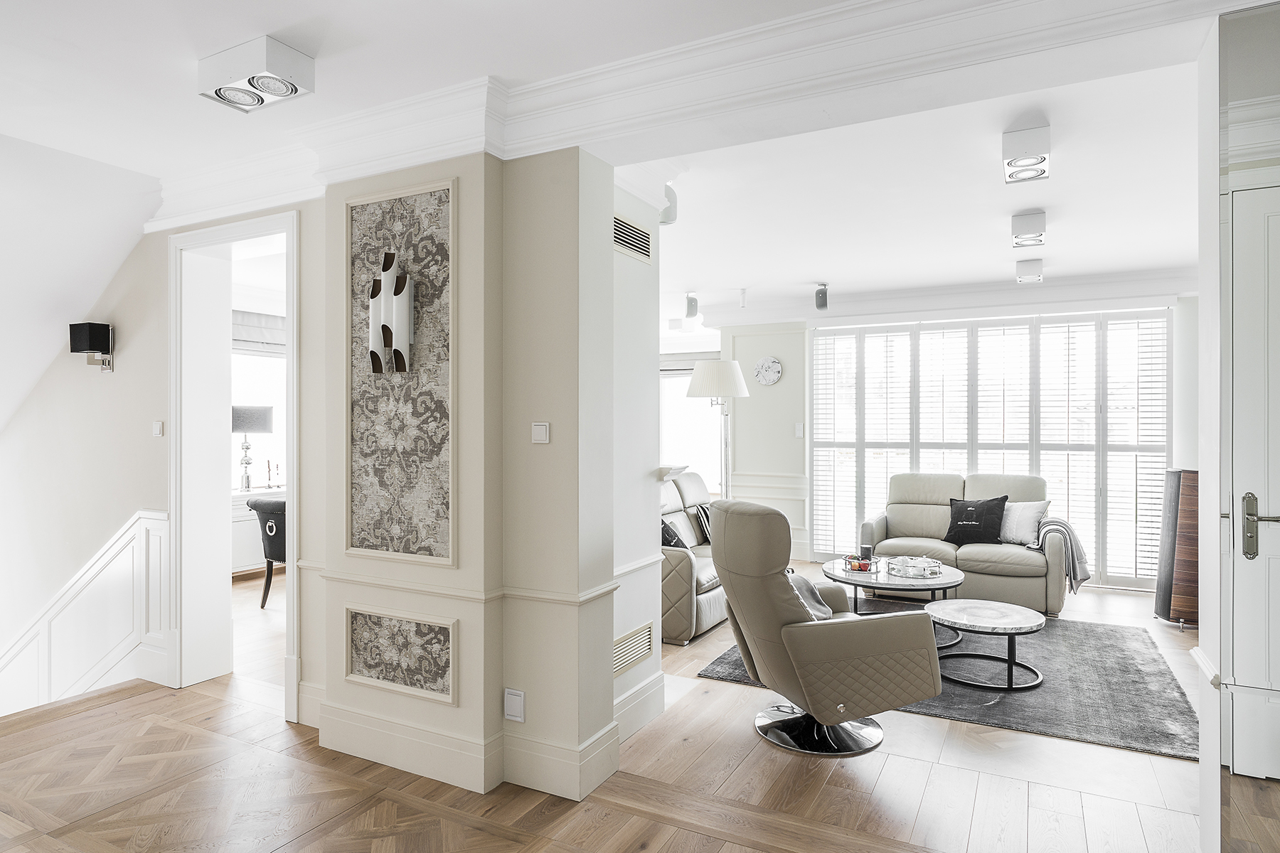 Candeeiro de parede Bold 3 - 5