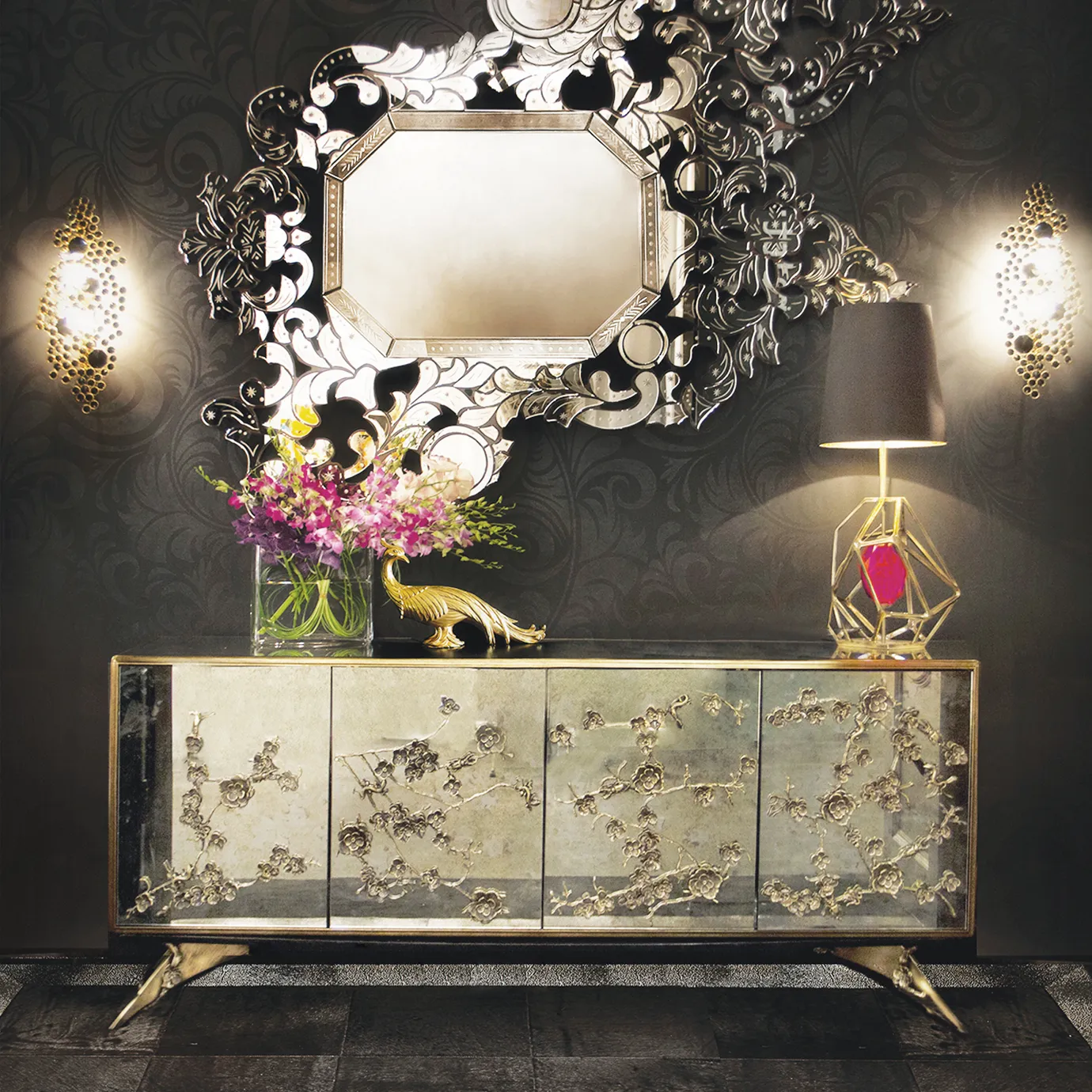 Armário espelho envelhecido Mirage