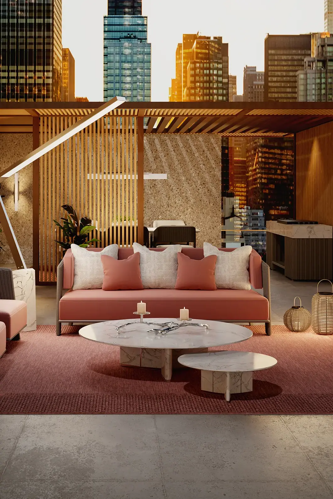 Sofá Crown cinzento - 3