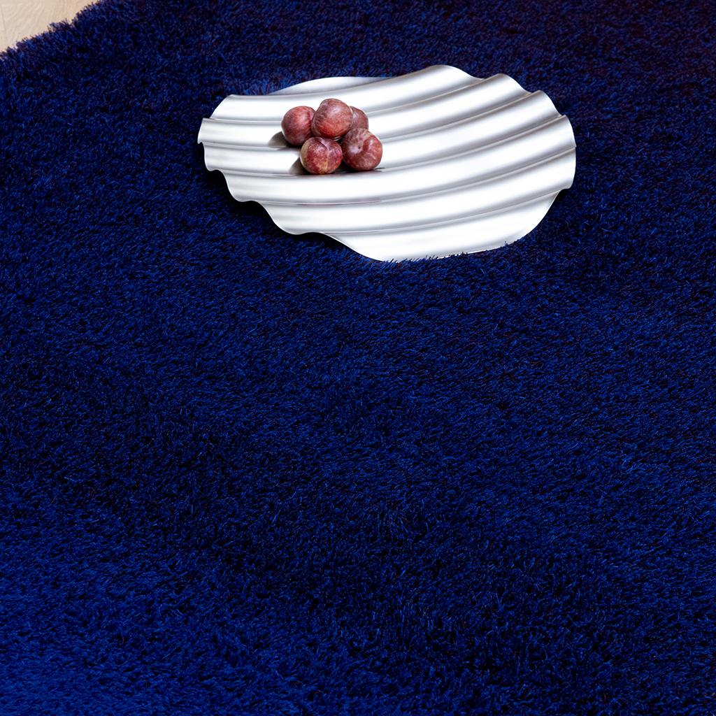 Tapete Shade High Azul Elétrico/Beringela | Tamanho: 200 × 300 cm