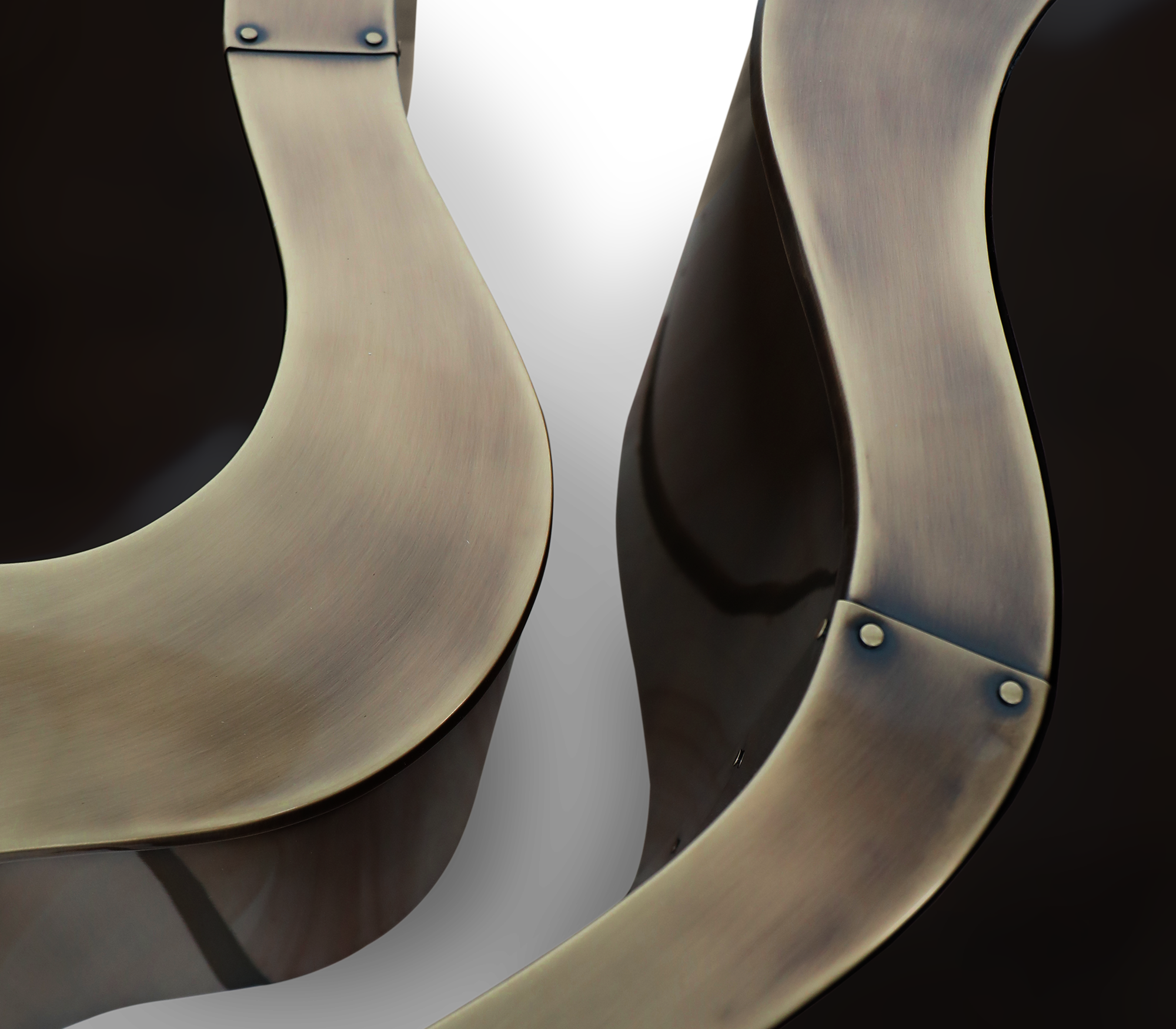 Conjunto de Mesas de Centro Crest Pátina Luxe