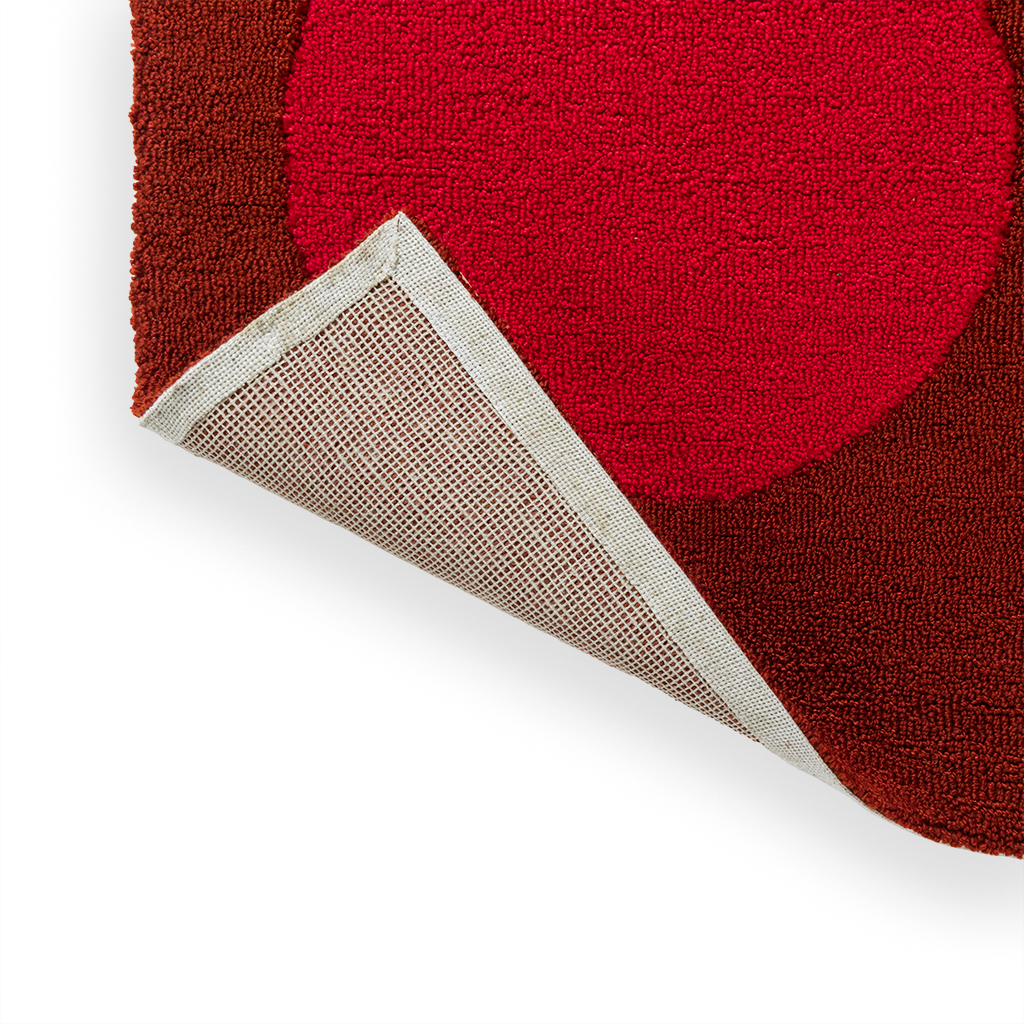Tapete Exterior Festival Dots Vermelho | Tamanho: 250 × 350 cm