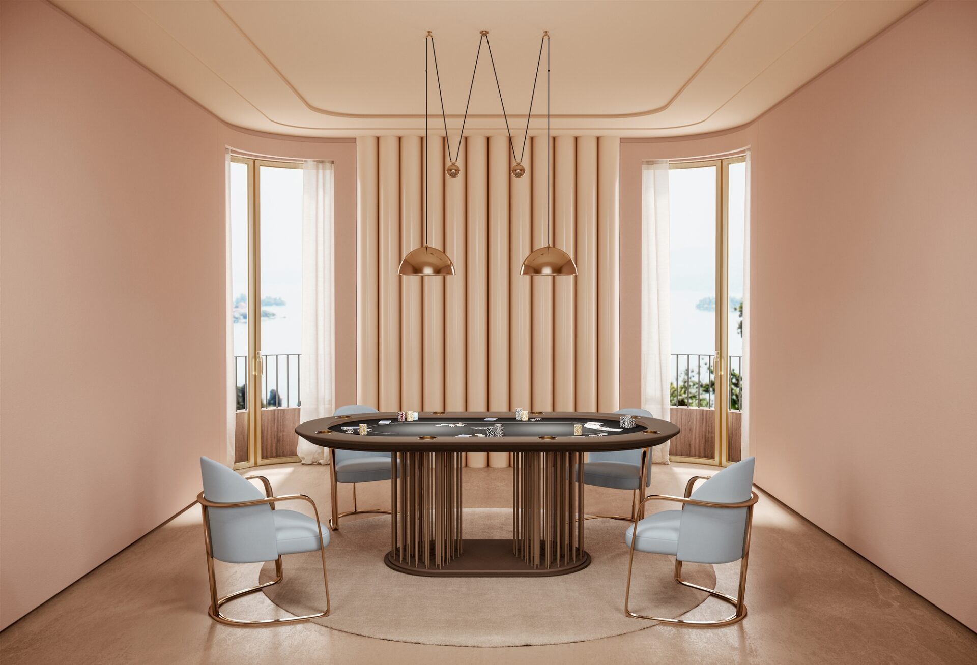 Mesa de Póquer Shanghai