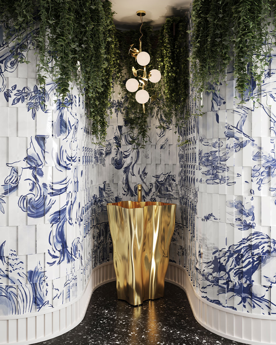 Lavatório de coluna Nature