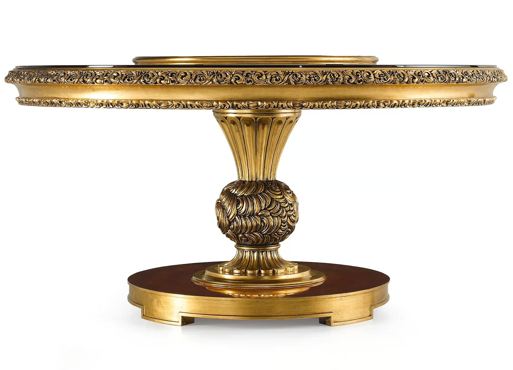 Mesa de Jantar Redonda Italiana Clássica