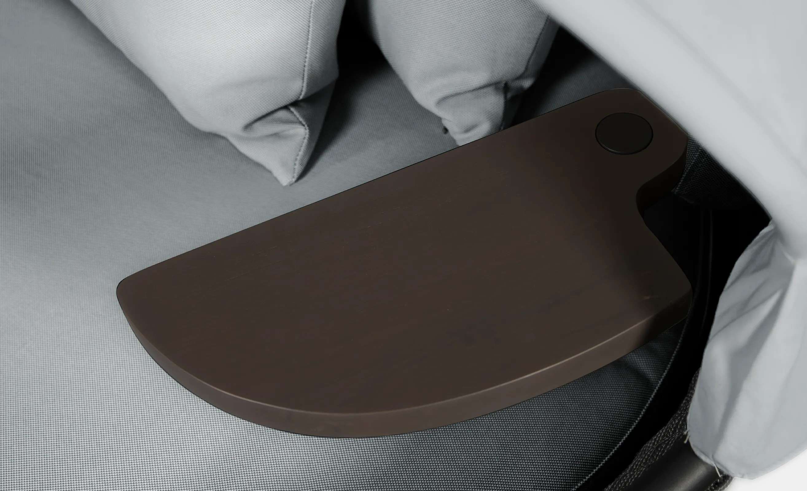 Espreguiçadeira Crown cinzenta