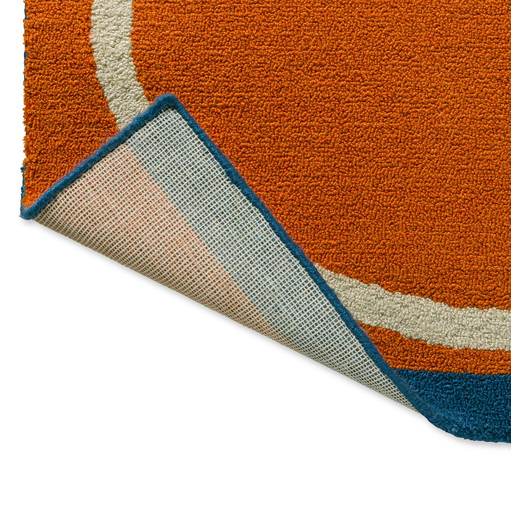 Tapete Exterior Linear Stem Laranja | Tamanho: 160 × 230 cm