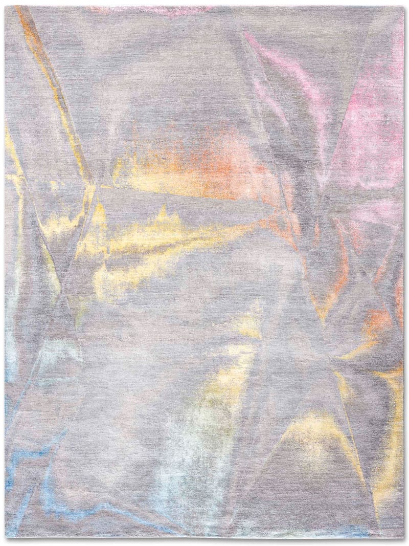 Tapete Pastel Sun Feito à Mão