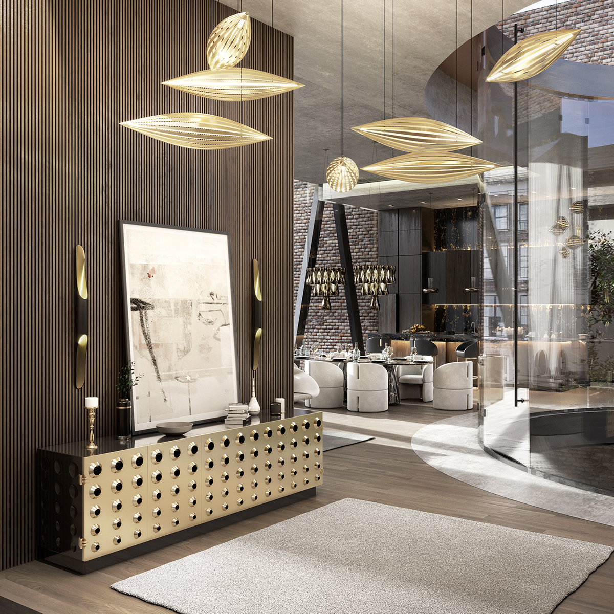 Candeeiro suspenso cápsula - 7