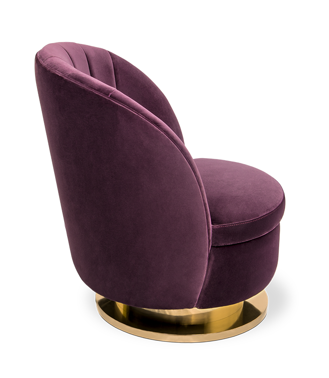 Sofá Individual Roxo Galen