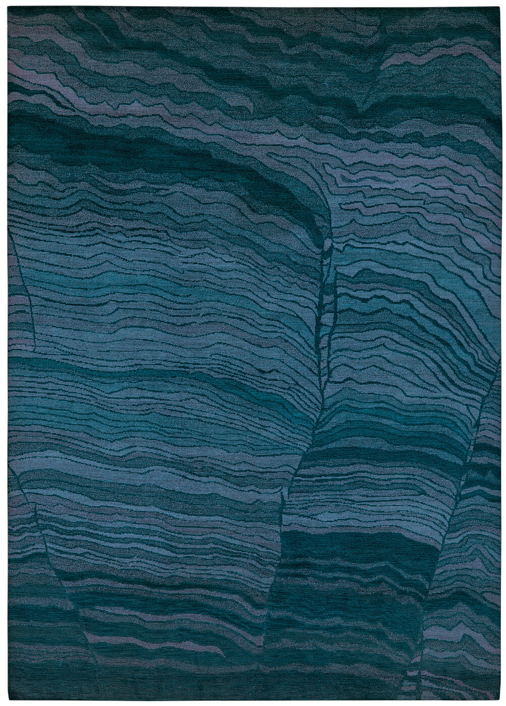 Tapete Hindukush Azul | Tamanho: 250 × 300 cm