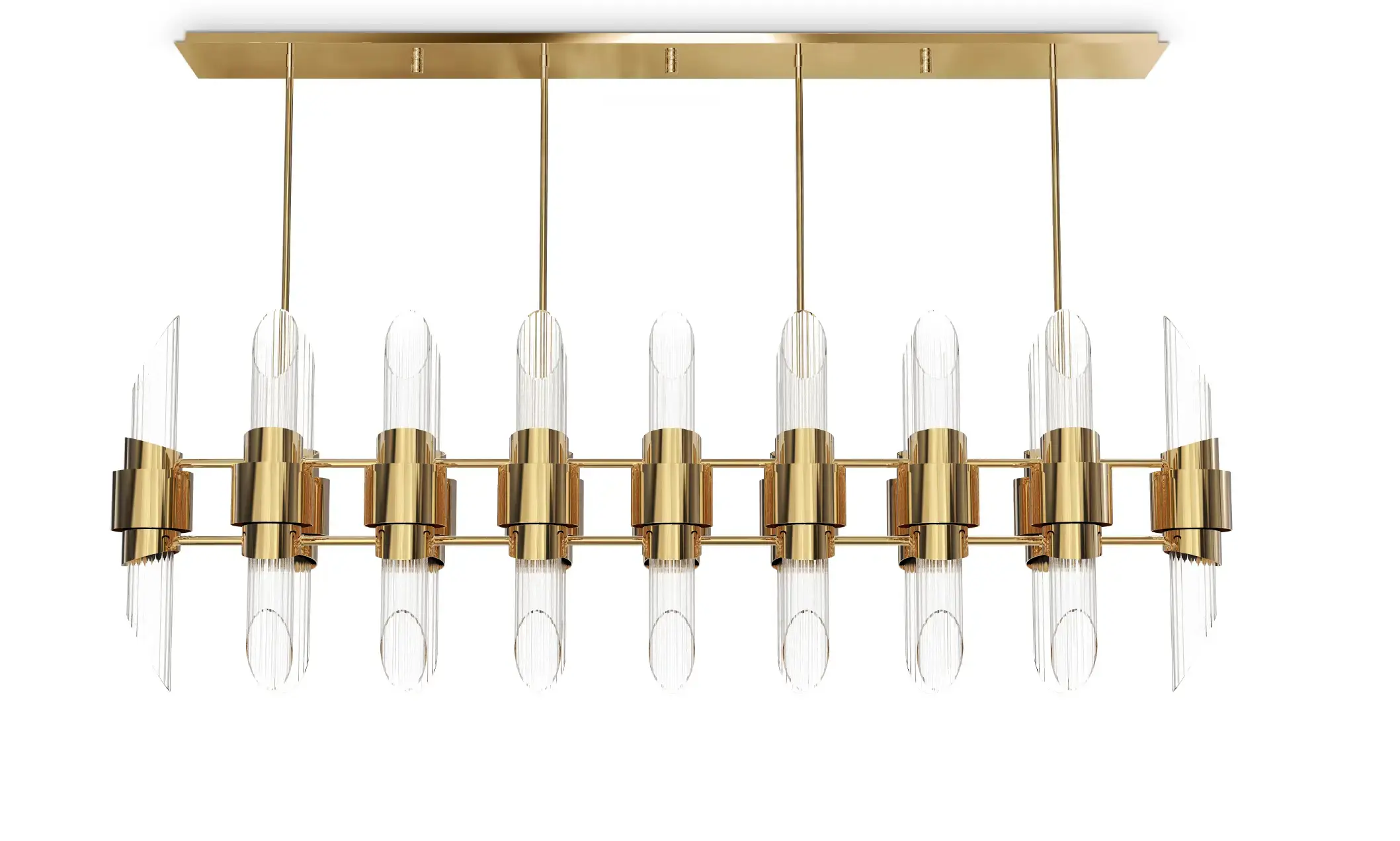 Candeeiro suspenso retangular Stellar