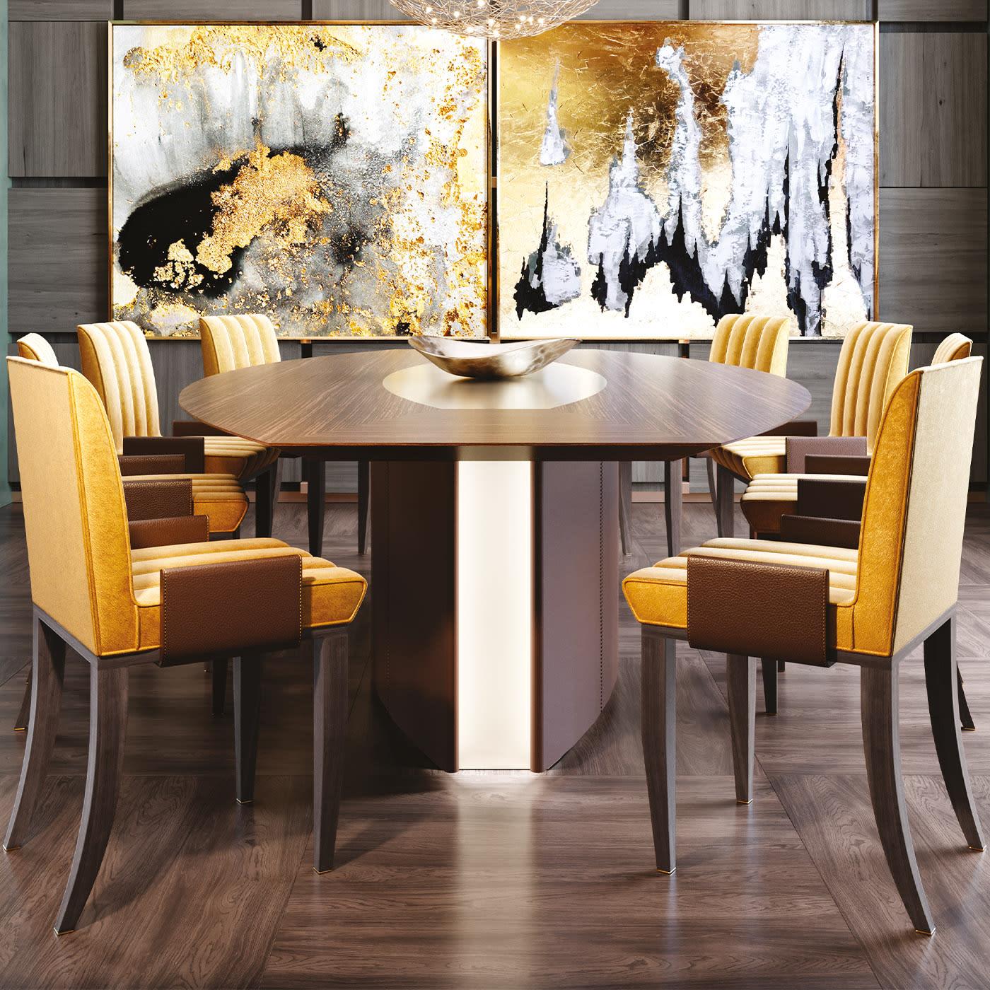 Mesa Italiana Moderna Ares | Dimensões: L 300 × A 157 × A 75 cm