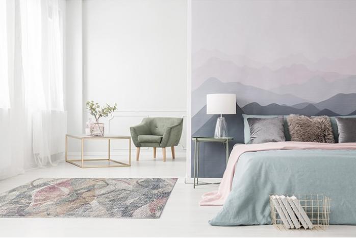 Tapete Moderno Tecido à Máquina