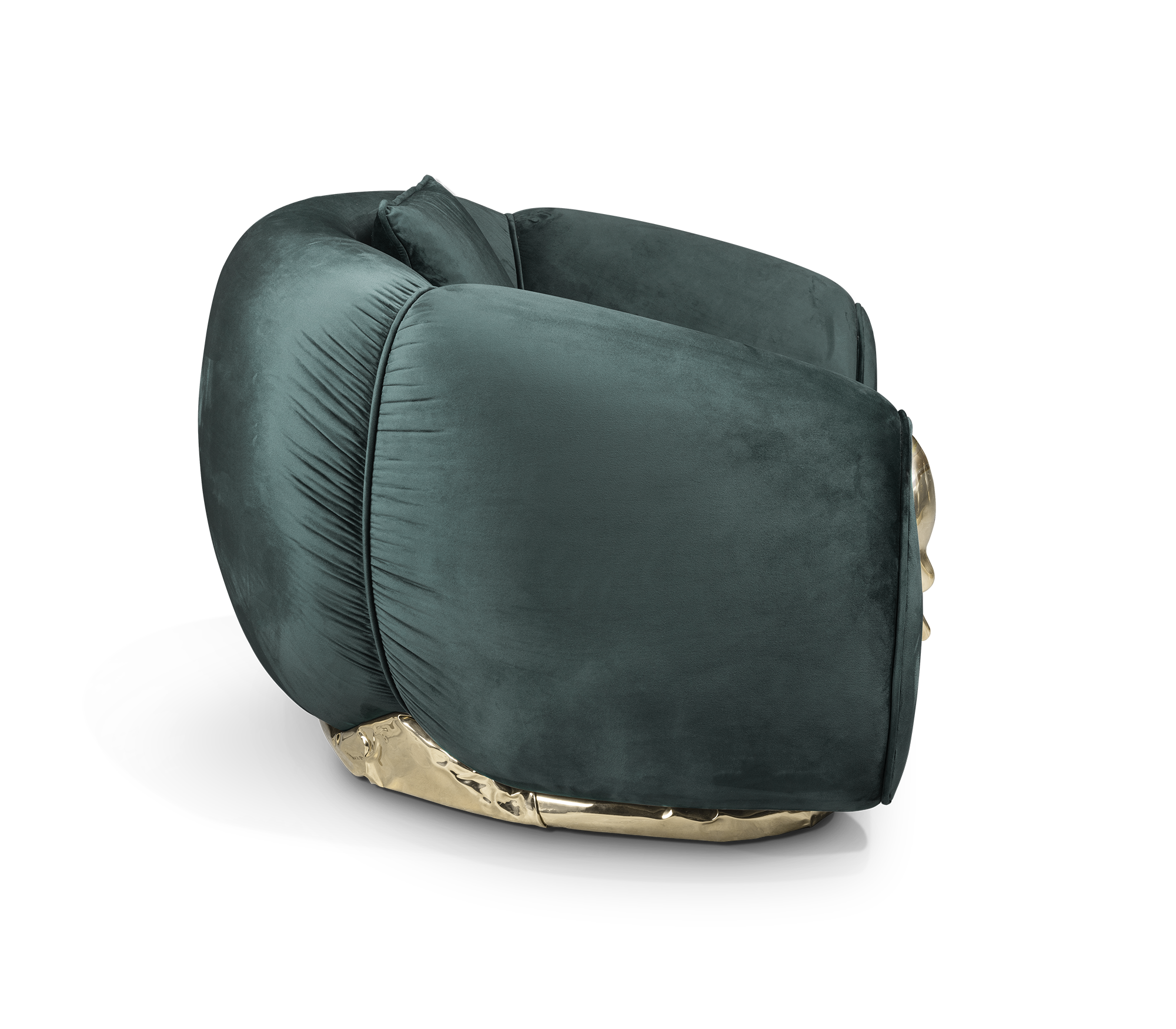 Poltrona Verde Luxe Solara