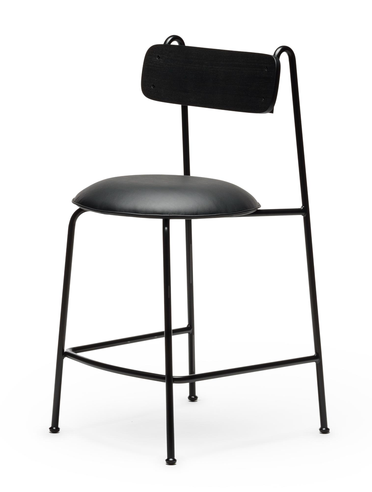 Banco de Bar Lena SG-65 Preto