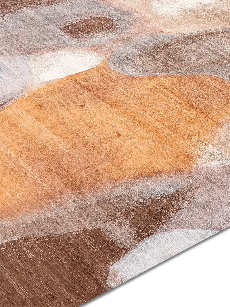 Tapete Copper Malva Feito à Mão Luxury | Tamanho: 365 × 457 cm
